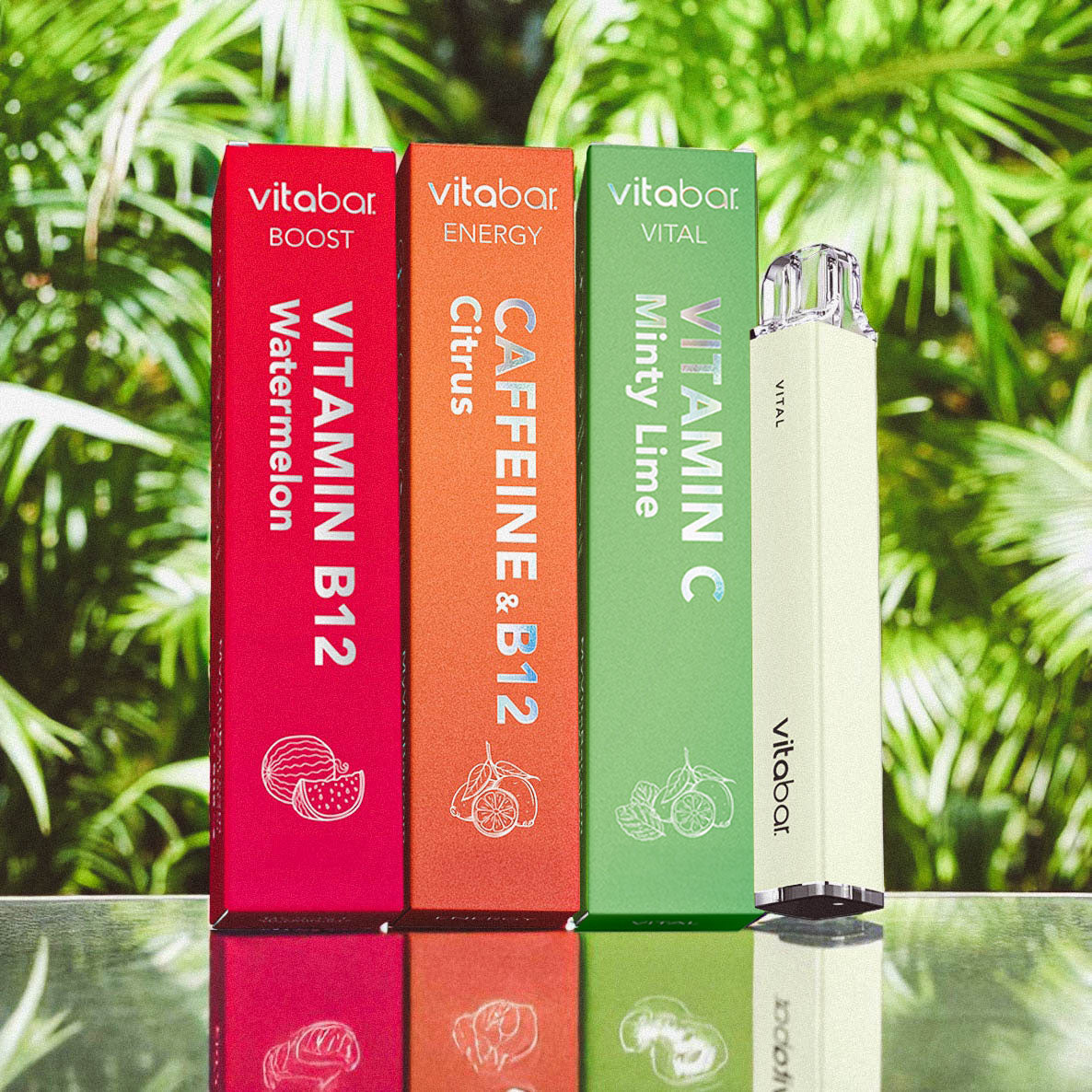 Vitamin Inhalers 3-Pack - B12 & Caffeine Diffusers with Citrus & Berry Flavors by VitaBar Vitamin Inhalers 3-Pack - B12 & Caffeine Diffusers with Citrus & Berry Flavors by VitaBar