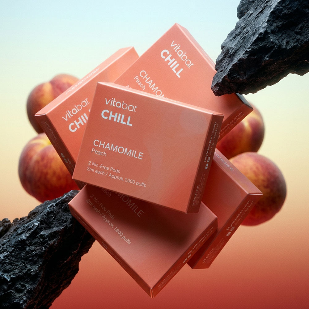 10 Chamomile Pods / Peach 2-Packs