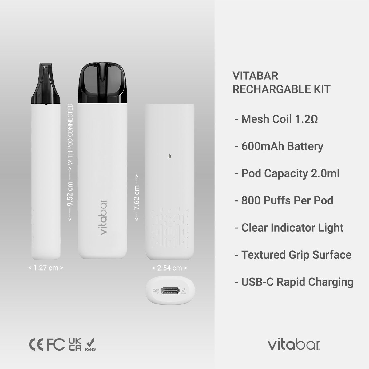 VB Rechargeable Kit VitaBar VB Rechargeable Kit VitaBar