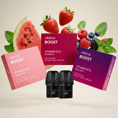 BOOST Vitamin B12 + Ginko Biloba Pods Bundle