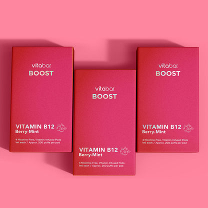 BOOST - Vitamin B12 | Berry Mint Pods