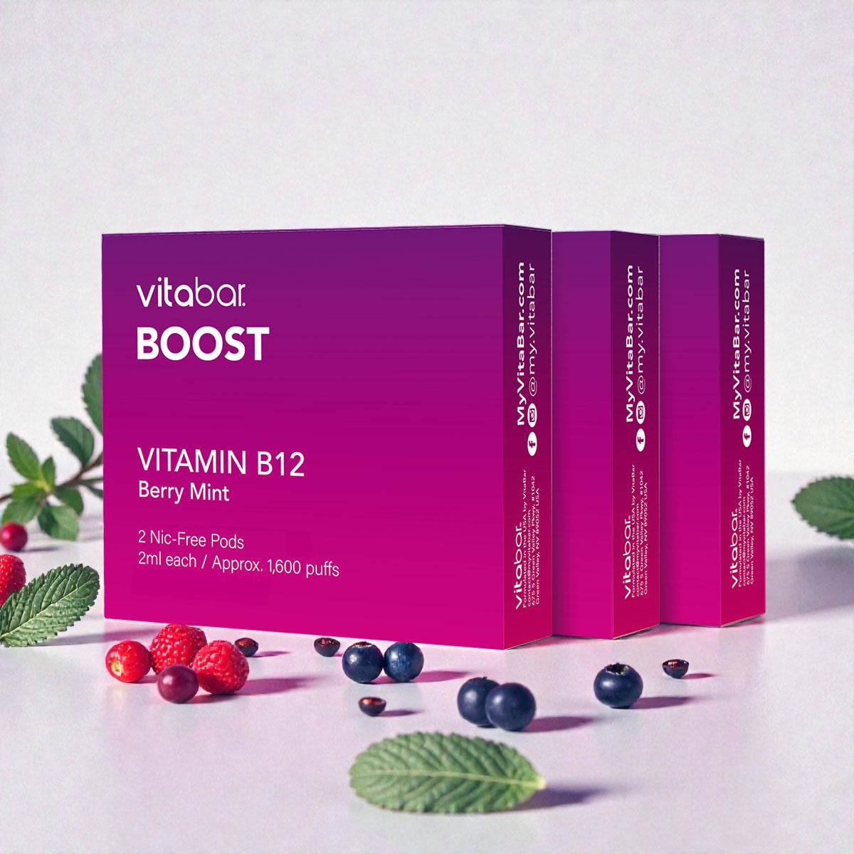 BOOST - B12 | Berry Mint Pods