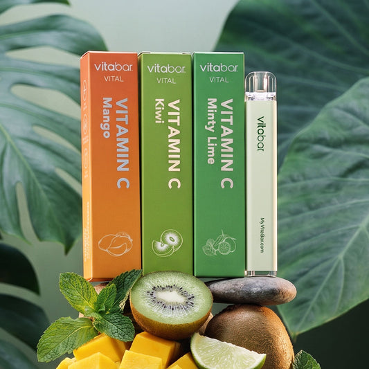 Vitamin C Inhalers | Vitamin Pens with CoQ10 & B12 VitaBar Vitamin C Inhalers | Vitamin Pens with CoQ10 & B12 VitaBar
