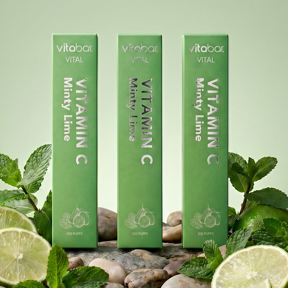 Vitamin C Inhaler | Vitamin Vape Pen with CoQ10 & B12 VitaBar Vitamin C Inhaler | Vitamin Vape Pen with CoQ10 & B12 VitaBar