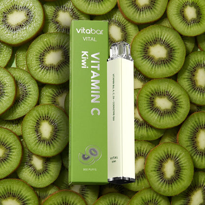 Kiwi Vitamin C Inhaler | Vitamin Pen with B12 & Antioxidants VitaBar Kiwi Vitamin C Inhaler | Vitamin Pen with B12 & Antioxidants VitaBar